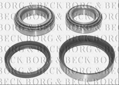 BORG & BECK bwk164 -  Комплект подшипника ступицы колеса